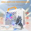 AISURIX ATX Gaming Desktop DDR3 16GB Memory RAM 256GB SSD 550W RGB Fan Full Set PC For Gaming Box - Image 4