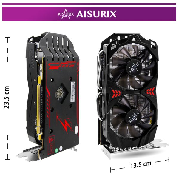 AISURIX RX580 8G Computer Video Card Large Memory Graphics Card for PC Gaming - Image 8