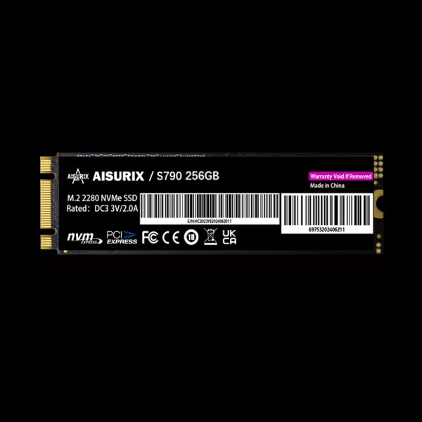 AISURIX NVMe PCle 3.0 256GB SSD M.2 2280 - Image 4